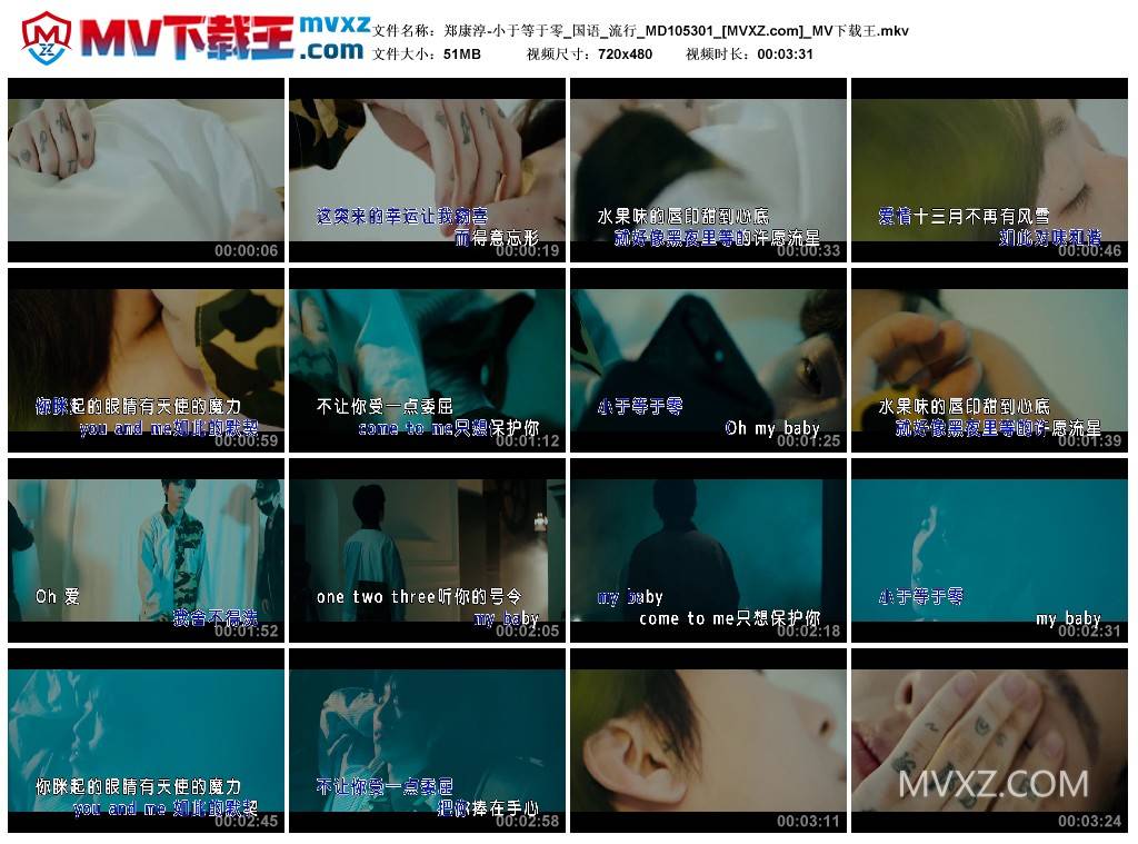 郑康淳-小于等于零_国语_流行_MD105301